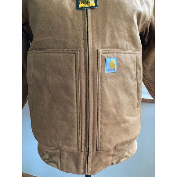 CARHARTT YOUTH BOYS' FLANNEL QUILT LINED ACTIVE JACKET (CHILD/YOUTH) - Picture 3 of 7